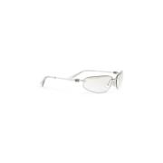 Miu Miu Blank Silver Solglasögon Gray, Dam