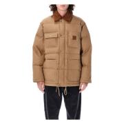 Carhartt Wip Rayley Puffer Jacket Outerwear Peanuts Aw24 Beige, Herr