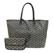 Goyard Vintage Pre-owned Plast axelremsvskor Black, Dam