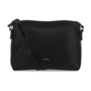 A.p.c. Cross Body väska Black, Dam