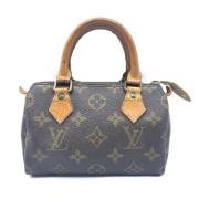 Louis Vuitton Vintage Pre-owned Canvas handvskor Brown, Dam