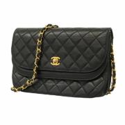 Chanel Vintage Pre-owned Laeder chanel-vskor Black, Dam