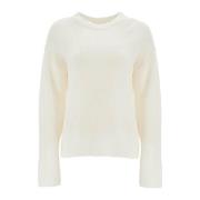 Lisa Yang Kashmir Silk Lova Pullover Tröja White, Dam