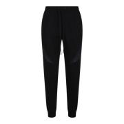 Pmds Svarta Track Pants med dragkedjefickor Black, Herr