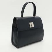 Celine Vintage Pre-owned Laeder handvskor Blue, Dam