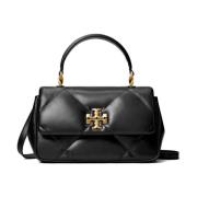 Tory Burch Svart Diamantquiltad Crossbody-väska Black, Dam