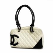 Chanel Vintage Pre-owned Laeder chanel-vskor White, Dam