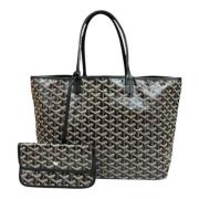 Goyard Vintage Pre-owned Canvas handvskor Black, Dam