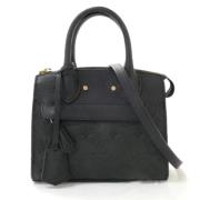 Louis Vuitton Vintage Pre-owned Tyg louis-vuitton-vskor Black, Dam