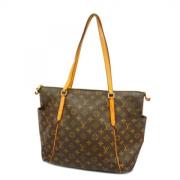 Louis Vuitton Vintage Pre-owned Tyg louis-vuitton-vskor Brown, Dam