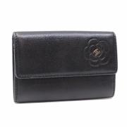 Chanel Vintage Pre-owned Laeder hem-och-kontorstillbehr Black, Dam