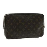 Louis Vuitton Vintage Pre-owned Canvas kuvertvskor Brown, Dam