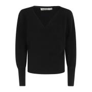 Simkhai Mysig Montana Pullover Sweater Black, Dam