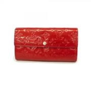 Louis Vuitton Vintage Pre-owned Tyg plnbcker Red, Dam