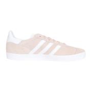 Adidas Originals Rosa Vit Gazelle J Dam Sneakers Pink, Dam