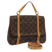 Louis Vuitton Vintage Pre-owned Canvas louis-vuitton-vskor Brown, Dam