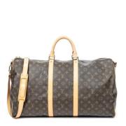 Louis Vuitton Vintage Pre-owned Canvas resvskor Brown, Dam