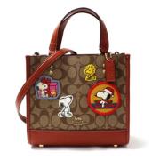 Coach Pre-owned Pre-owned Canvas handvskor Multicolor, Dam