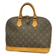 Louis Vuitton Vintage Pre-owned Tyg louis-vuitton-vskor Brown, Dam