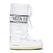 Moon Boot Vita ankelboots för kvinnor White, Dam