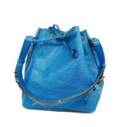 Louis Vuitton Vintage Pre-owned Tyg louis-vuitton-vskor Blue, Dam