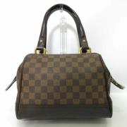 Louis Vuitton Vintage Pre-owned Canvas handvskor Brown, Dam