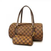 Louis Vuitton Vintage Pre-owned Tyg louis-vuitton-vskor Brown, Dam