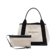 Balenciaga Vintage Pre-owned Canvas balenciaga-vskor White, Dam