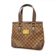 Louis Vuitton Vintage Pre-owned Tyg louis-vuitton-vskor Brown, Dam