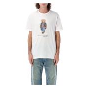 Ralph Lauren Bear S/S TEE White, Herr