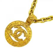 Chanel Vintage Pre-owned Tyg chanel-smycken Yellow, Dam