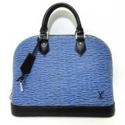 Louis Vuitton Vintage Pre-owned Canvas handvskor Blue, Dam