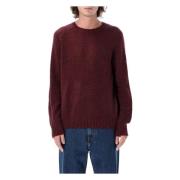 Ralph Lauren Herrkläder Stickat Burgundy Aw24 Brown, Herr