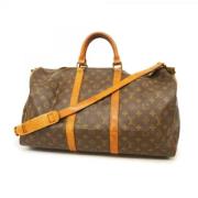 Louis Vuitton Vintage Pre-owned Tyg louis-vuitton-vskor Brown, Dam