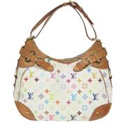 Louis Vuitton Vintage Pre-owned Canvas louis-vuitton-vskor White, Dam