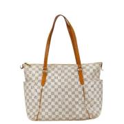 Louis Vuitton Vintage Pre-owned Canvas louis-vuitton-vskor White, Dam