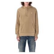 Ralph Lauren Cotton Classic RL Hoodie Beige, Herr