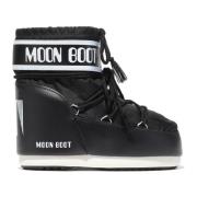 Moon Boot Svarta ankelboots för kvinnor Black, Dam