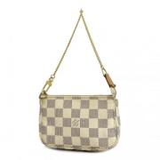 Louis Vuitton Vintage Pre-owned Tyg louis-vuitton-vskor White, Dam