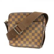 Louis Vuitton Vintage Pre-owned Tyg louis-vuitton-vskor Brown, Dam