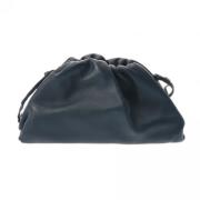 Bottega Veneta Vintage Pre-owned Laeder axelremsvskor Blue, Dam