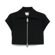 Khaite Svart Robin Top Black, Dam