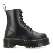 Dr. Martens Svarta Stängda Jadon Plattformsstövlar Black, Dam