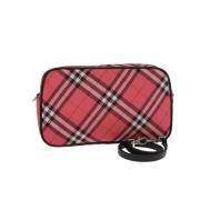 Burberry Vintage Pre-owned Nylon handvskor Red, Dam