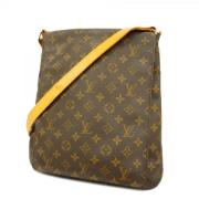 Louis Vuitton Vintage Pre-owned Tyg louis-vuitton-vskor Brown, Dam