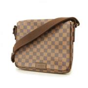 Louis Vuitton Vintage Pre-owned Tyg louis-vuitton-vskor Brown, Dam