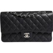 Chanel Vintage Pre-owned Laeder chanel-vskor Black, Dam