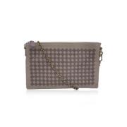 Bottega Veneta Vintage Pre-owned Laeder axelremsvskor Brown, Dam