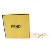 Fendi Vintage Pre-owned Tyg armband Yellow, Dam