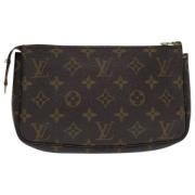 Louis Vuitton Vintage Pre-owned Canvas necessrer Brown, Dam